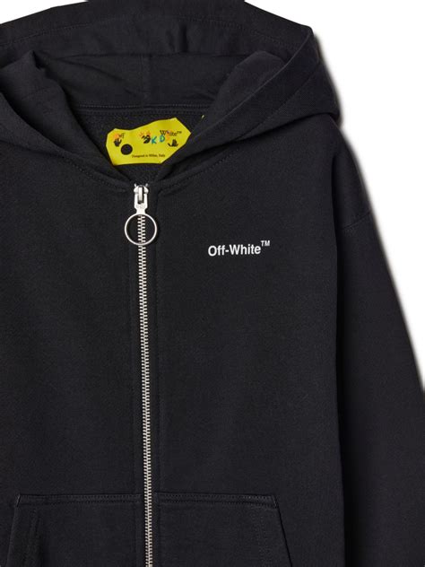 off white industrial hoodie